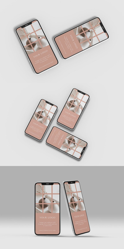 iPhone Xr 样机 V.2 (PSD,PDF)