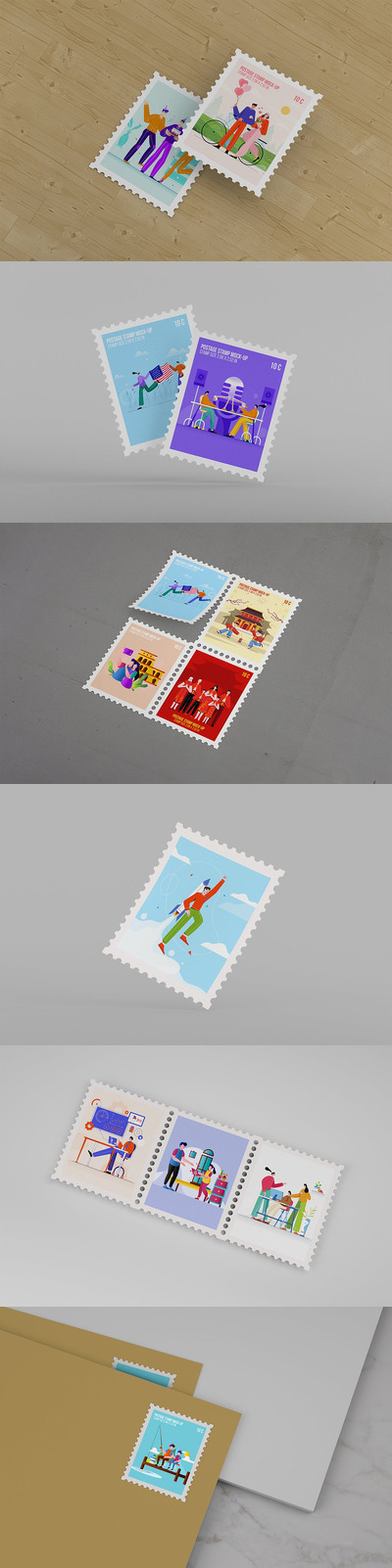 邮票模型 (PSD)