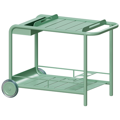 Fermob Luxemburg金属酒吧推车3D模型（OBJ,FBX,MAX）