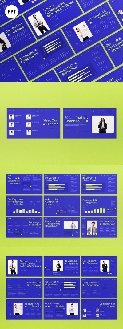 紫色现代商业宣传材料PPT模版 (PPT)