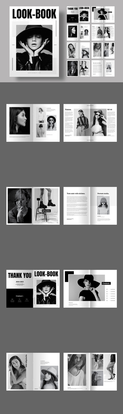 看书杂志版式 (INDD)