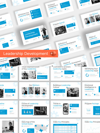 领导力发展 PPT模板 (PPTX)