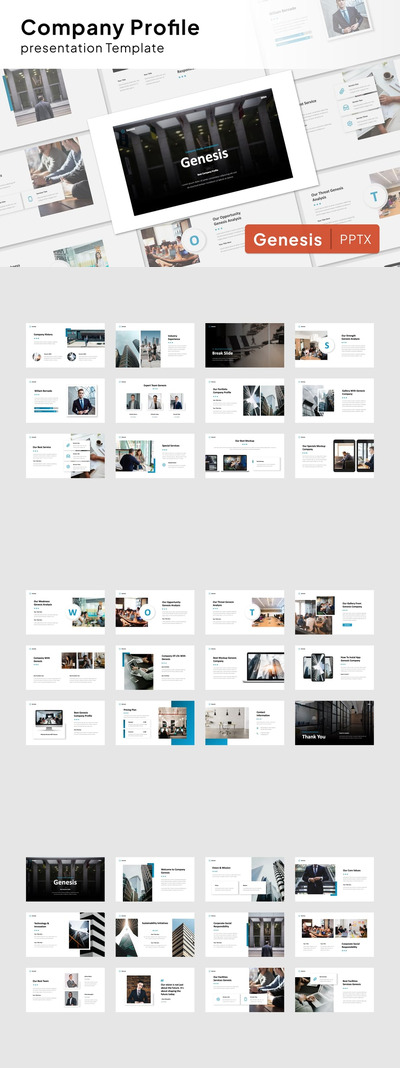 公司简介PPT模版 (PPTX)
