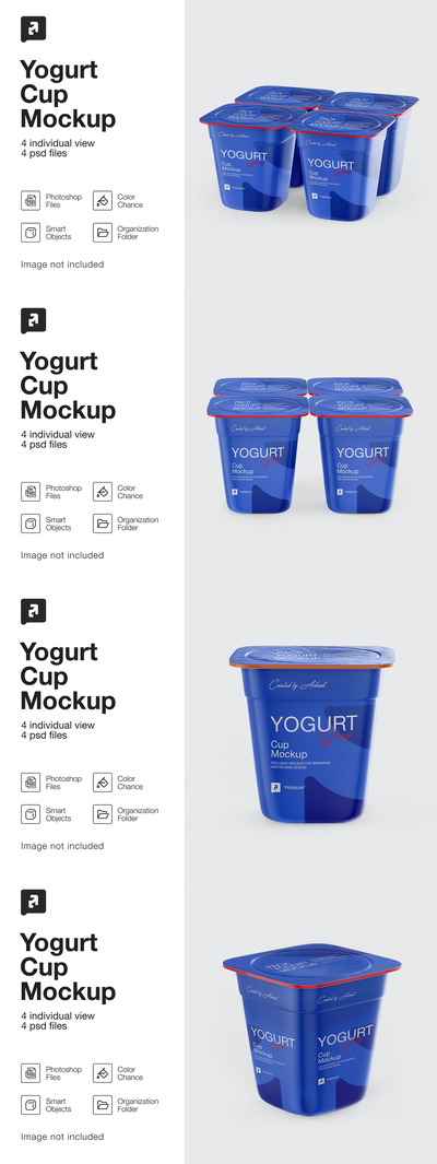 酸奶杯样机 (PSD)