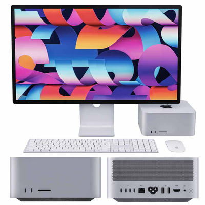 Apple Mac Studio苹果电脑3D模型（OBJ,MAX）