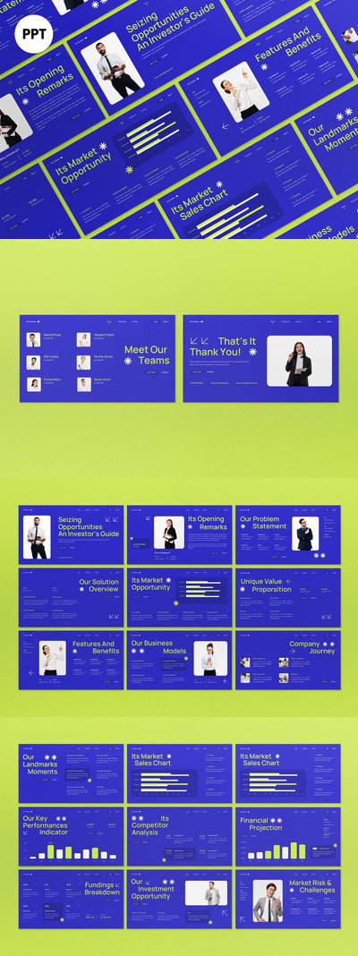 现代商业宣传材料PPT模板 (PPT)