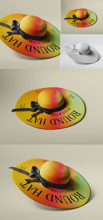 草帽遮阳帽样机 (PSD)