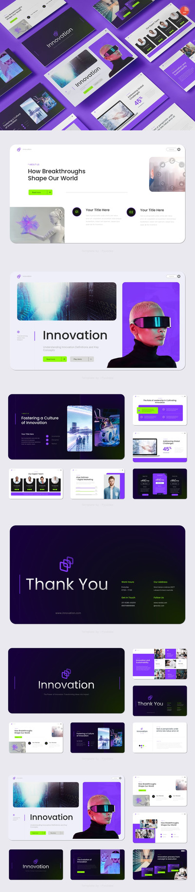 业务创新 PPT模板 (PPTX,PPT)