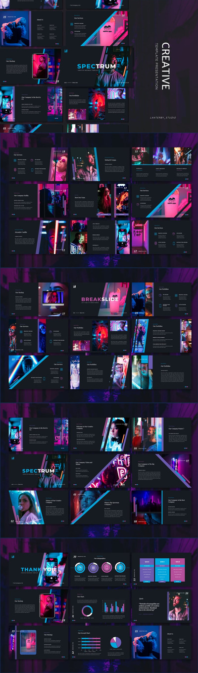 商业创意 PPT模板 (PPTX)