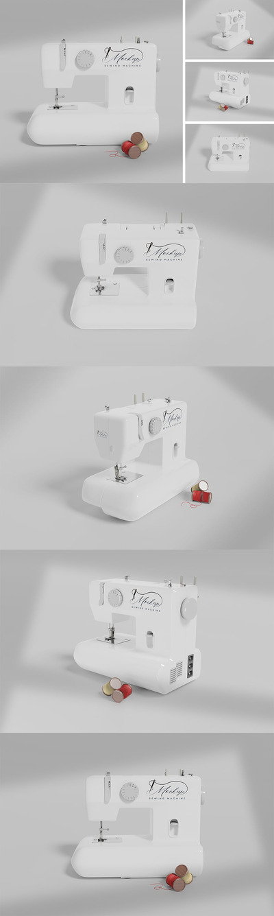 缝纫机样机 (PSD,PDF)