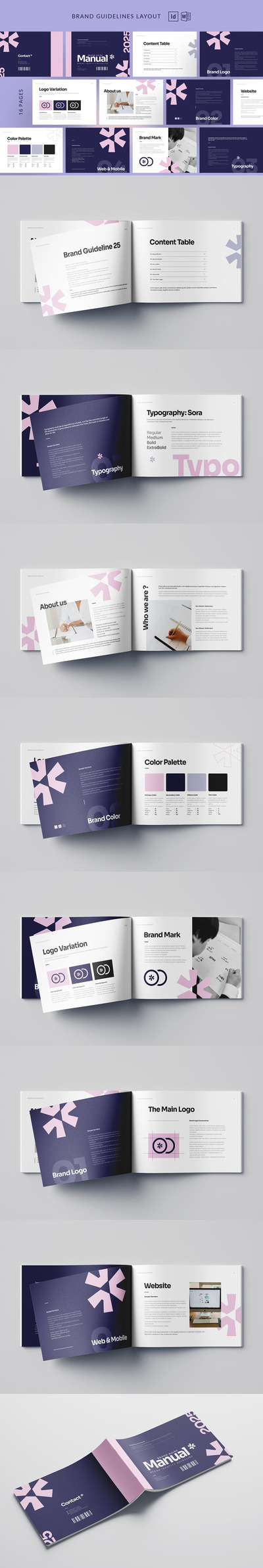 品牌指南 (DOCX,INDD)