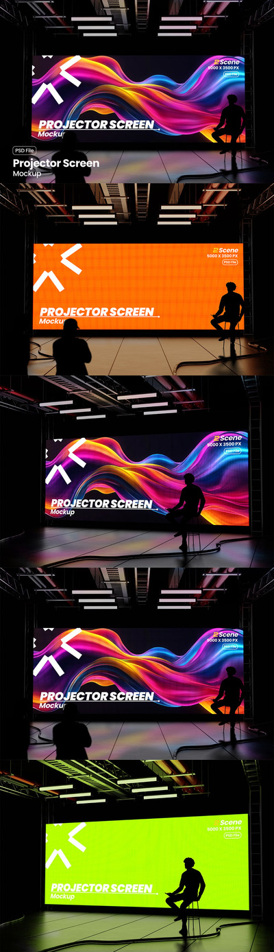 投影仪屏幕样机 (PSD)