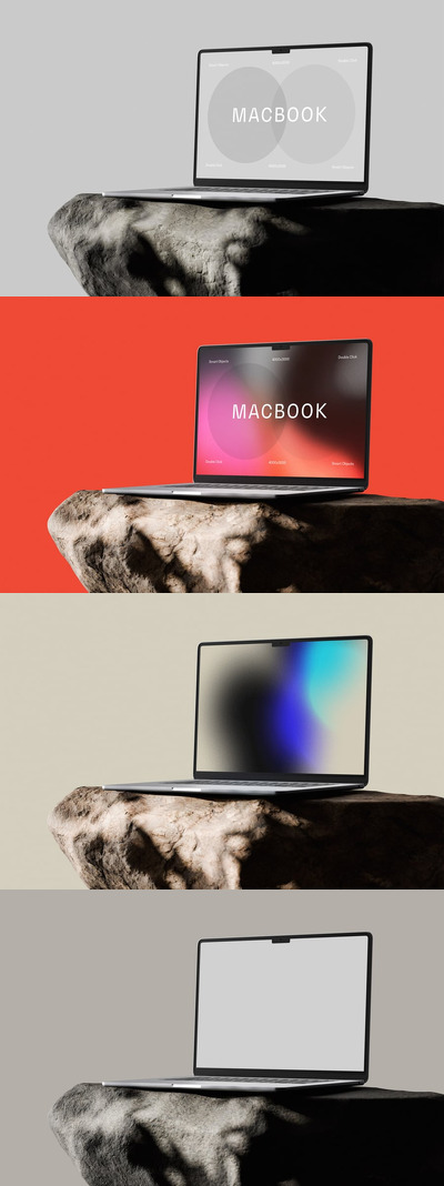 Macbook Air 电脑样机 (PSD)