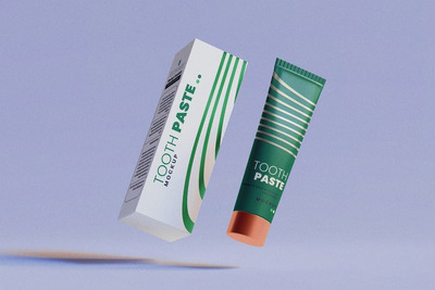 牙膏包装样机 (PSD)