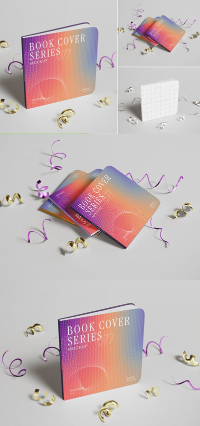 书籍样机 (PSD)
