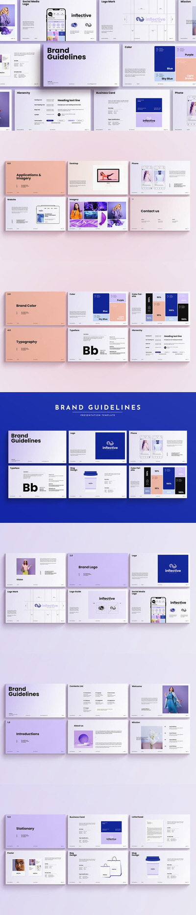 品牌指南 PPT模板  (PPTX)