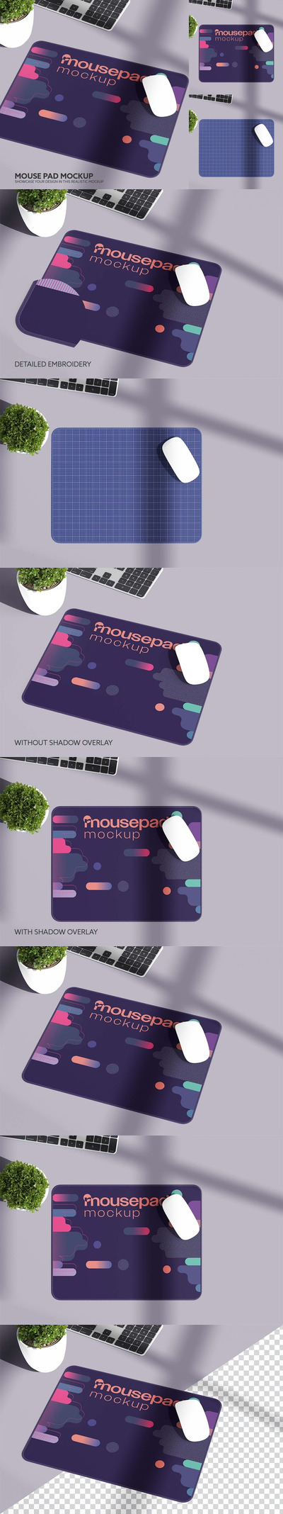 鼠标垫样机 (PSD,PDF)