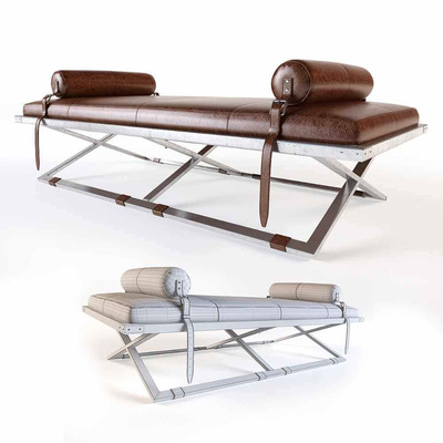 Plantation design Mister X长凳3D模型（OBJ,FBX,MAX）