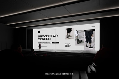 投影仪屏幕样机 (PSD)