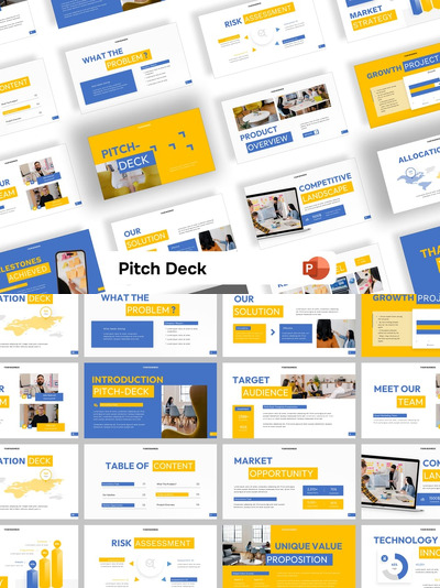 创意宣传材料PPT模板 (PPTX)