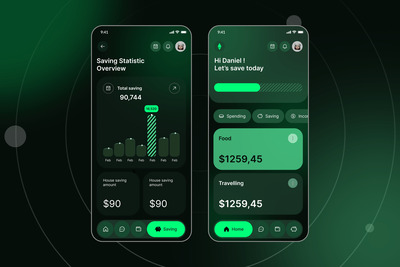 财务管理应用 APP UI KIT (FIG)