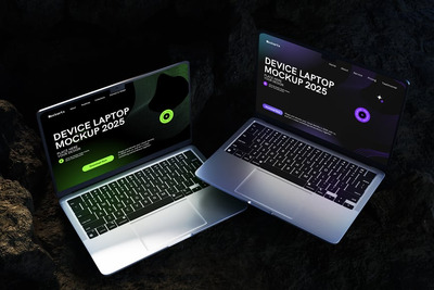 笔记本电脑样机 (PSD)