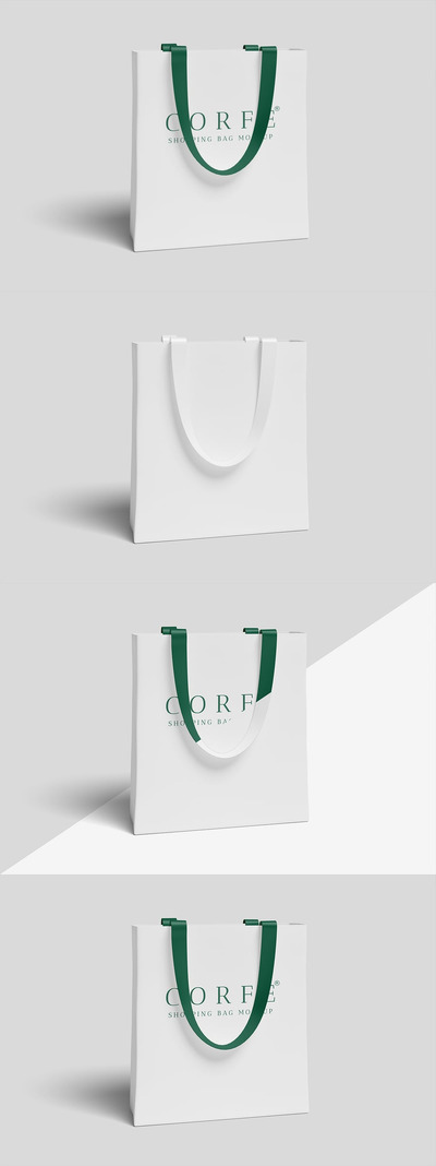 购物袋样机 (PSD)