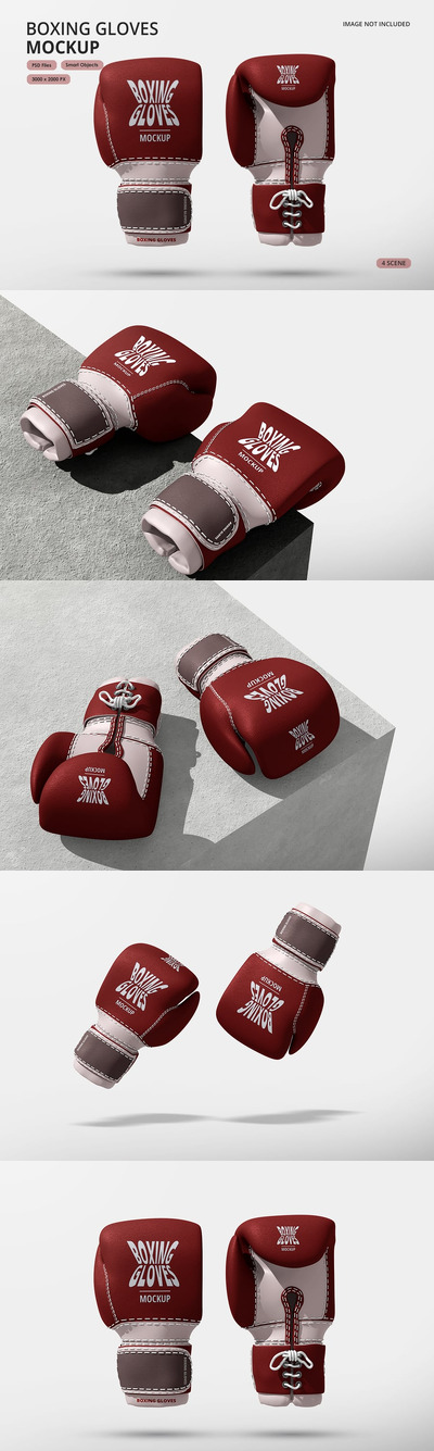 拳击手套样机 (PSD)