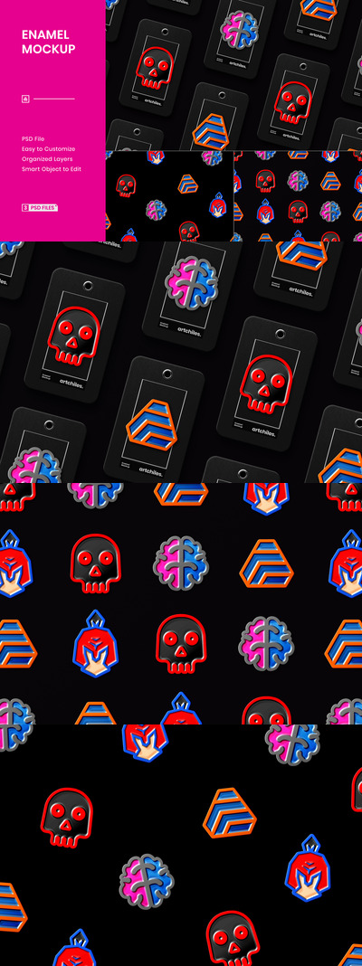 搪瓷别针样机 (PSD,PDF)