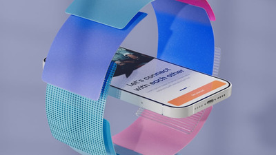 iPhone 16 Pro AE动画样机AE视频模板 (AEP)