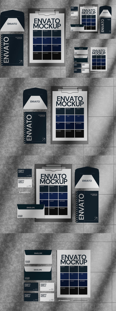 品牌标识样机 (PSD)