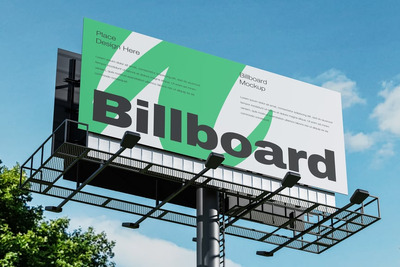 广告牌样机 (PSD)