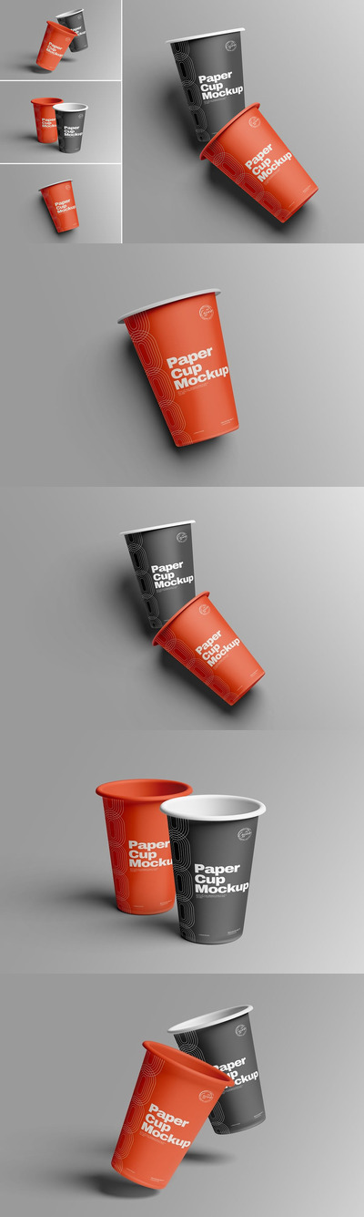 咖啡杯样机 (PSD,PDF)