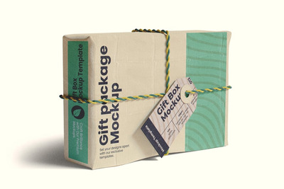 礼品包装盒样机 (PSD)