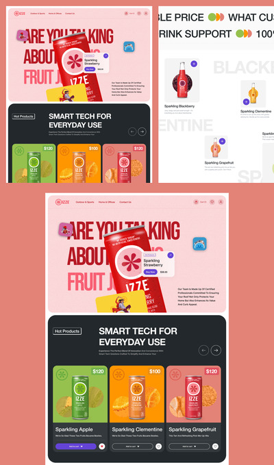 电子商务UI模板 (FIG)