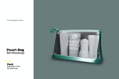 袋袋透明 3D 模型 (PSD)