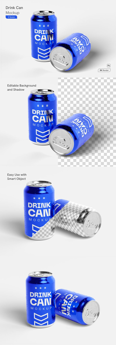 饮料罐样机 (PSD)