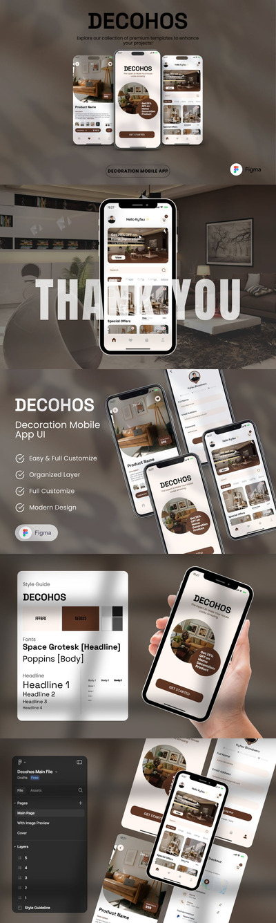 装饰移动应用APP UI KIT (FIG)