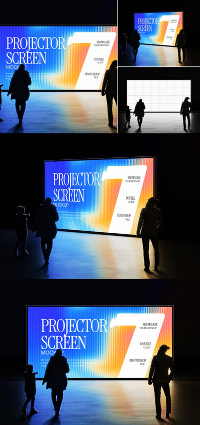 投影仪屏幕样机 (PSD)