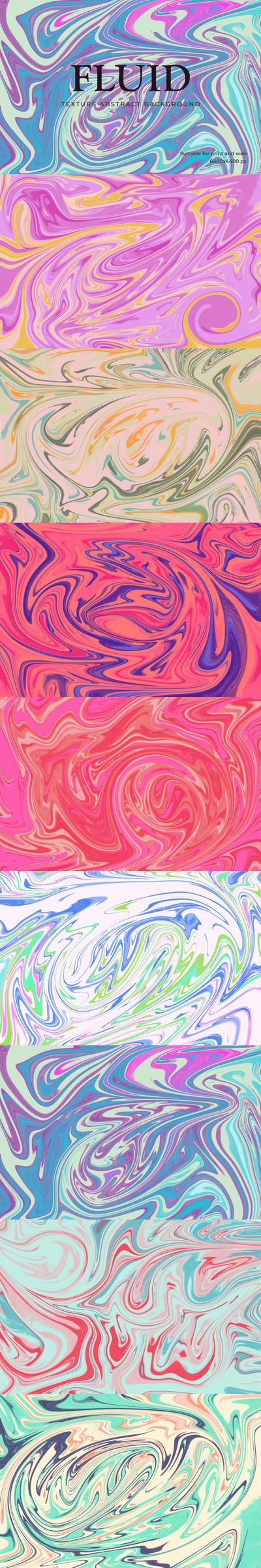 流体-纹理抽象背景 (JPG)