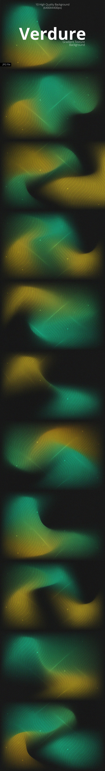 翠绿渐变纹理背景 (JPG)