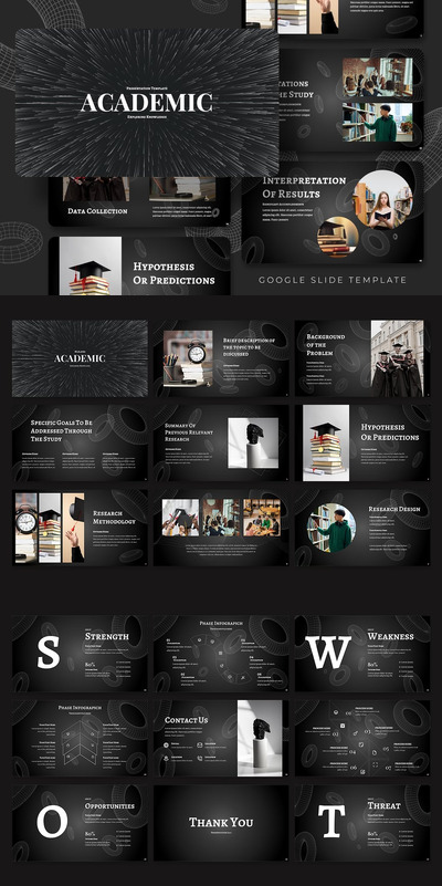 学术报告PPT模板 (PPTX)