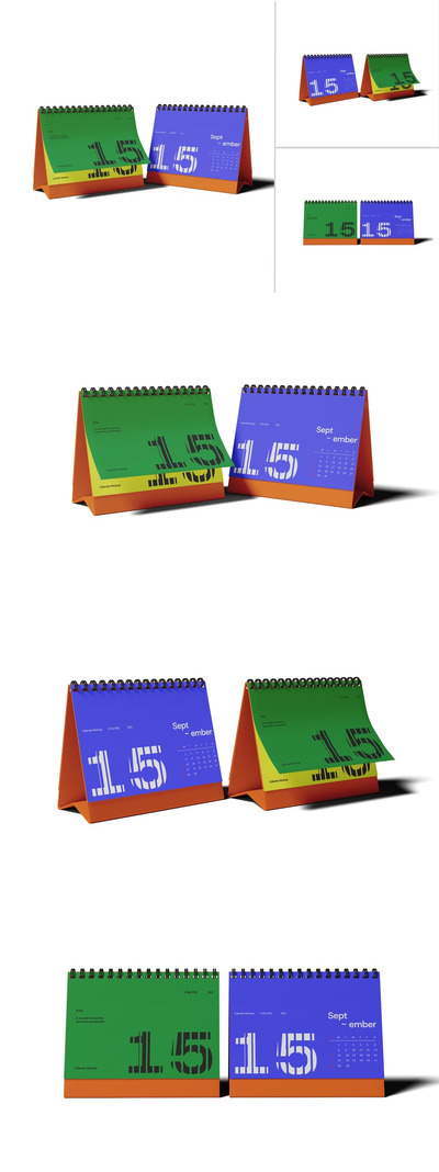 日历表样机 001 (PSD)