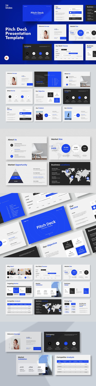 产品&服务宣传模板PPT模板 (PPTX)