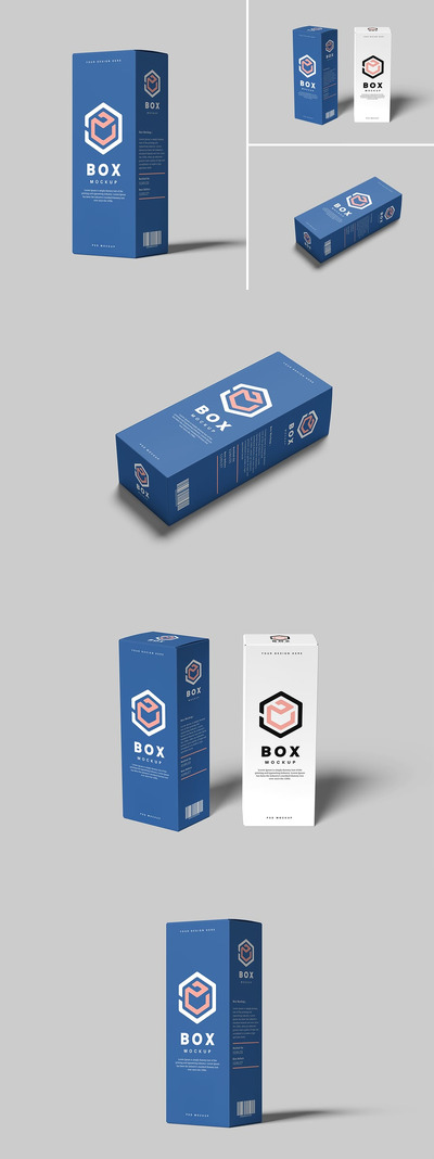 盒子样机 (PSD,PDF)