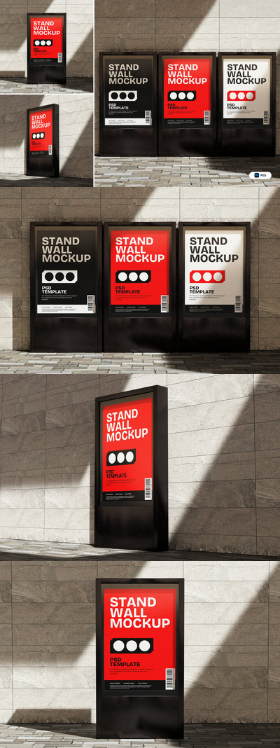 立墙样机 (PSD)