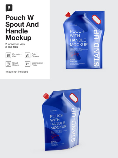 带喷嘴和手柄的自立袋 (PSD)