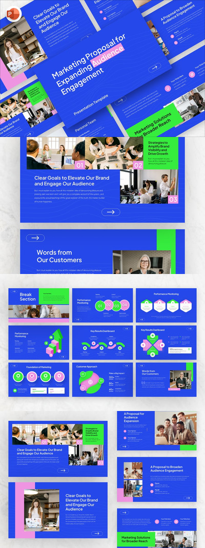 营销提案演示模板PPT模板 (PPTX)