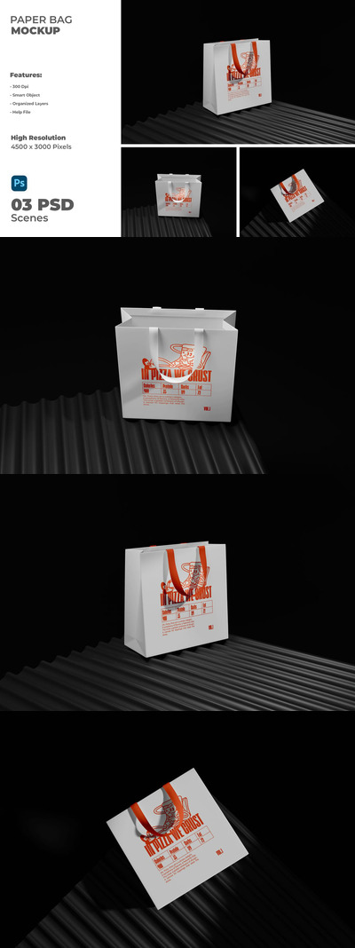 纸袋样机 (PSD)