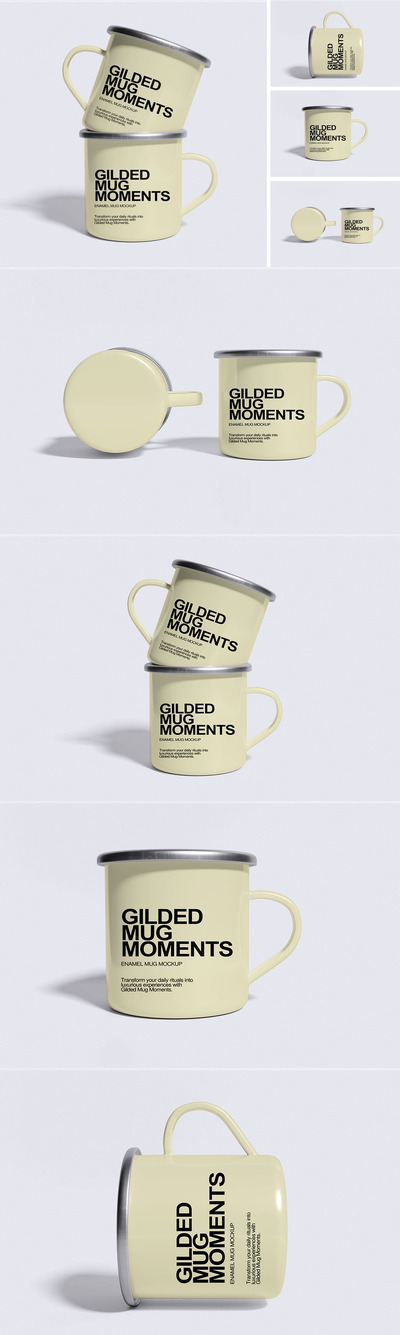 搪瓷杯样机 (PSD,PDF)